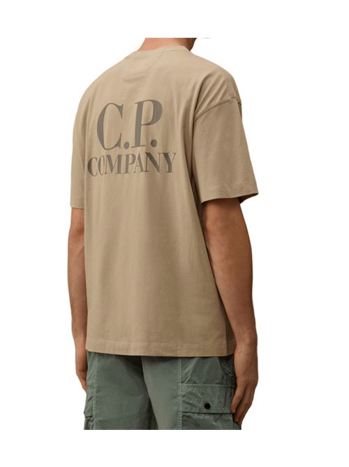 JERSEY SHORT SLEEVE LOGO T-SHIRT C.P. COMPANY | TS087A005100W904